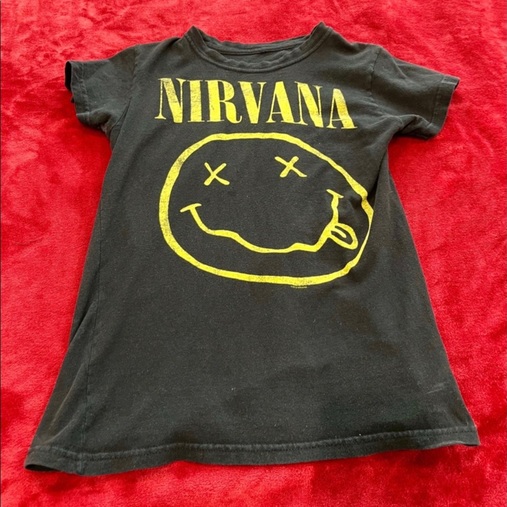 womens nirvana shirt medium
